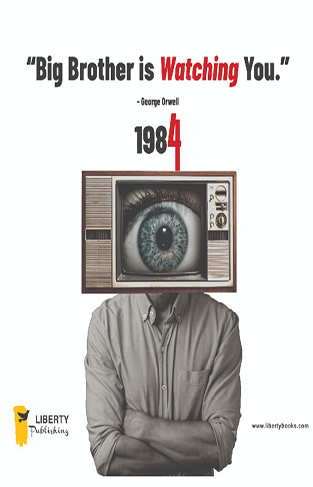 1984 Cotton Printed Tote Bag